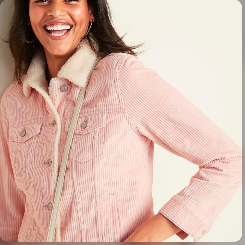Old Navy Sherpa Lined Corduroy Jacket
